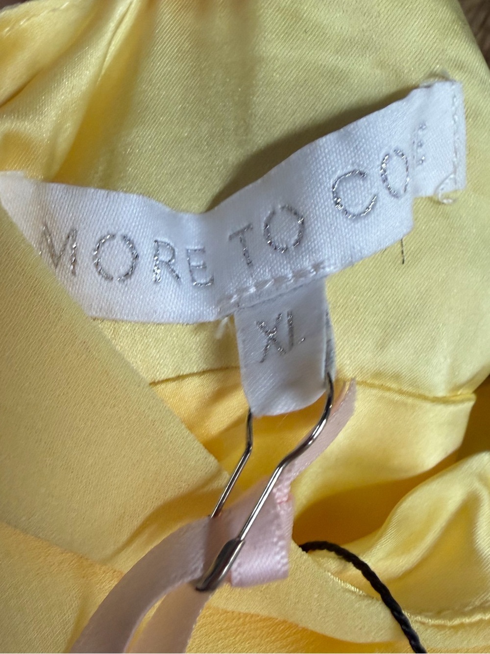 More To Come Myla Mini Dress Baby Yellow Ruffle-Trim Dress Revolve XL - Picture 8 of 10